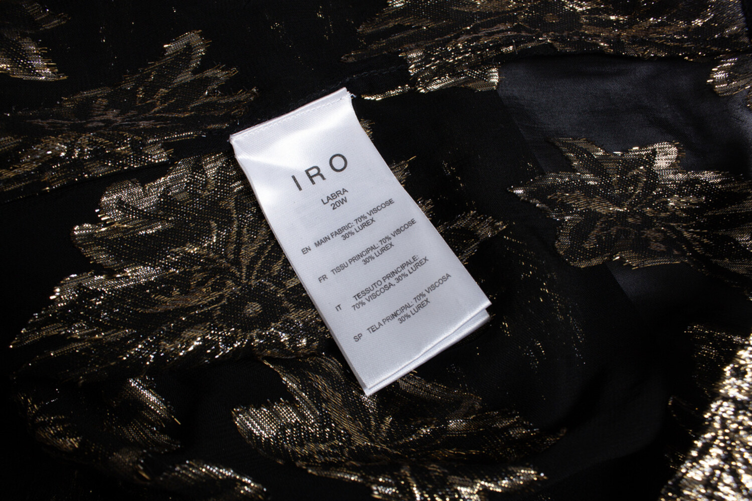 slim fit dress slacks Rhinestone Wrap Iro and Buba Dress – FASHIONISKO main image 0
