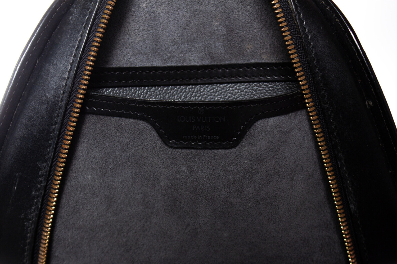 Louis Vuitton, Epi Mabillon black leather bag - Unique 