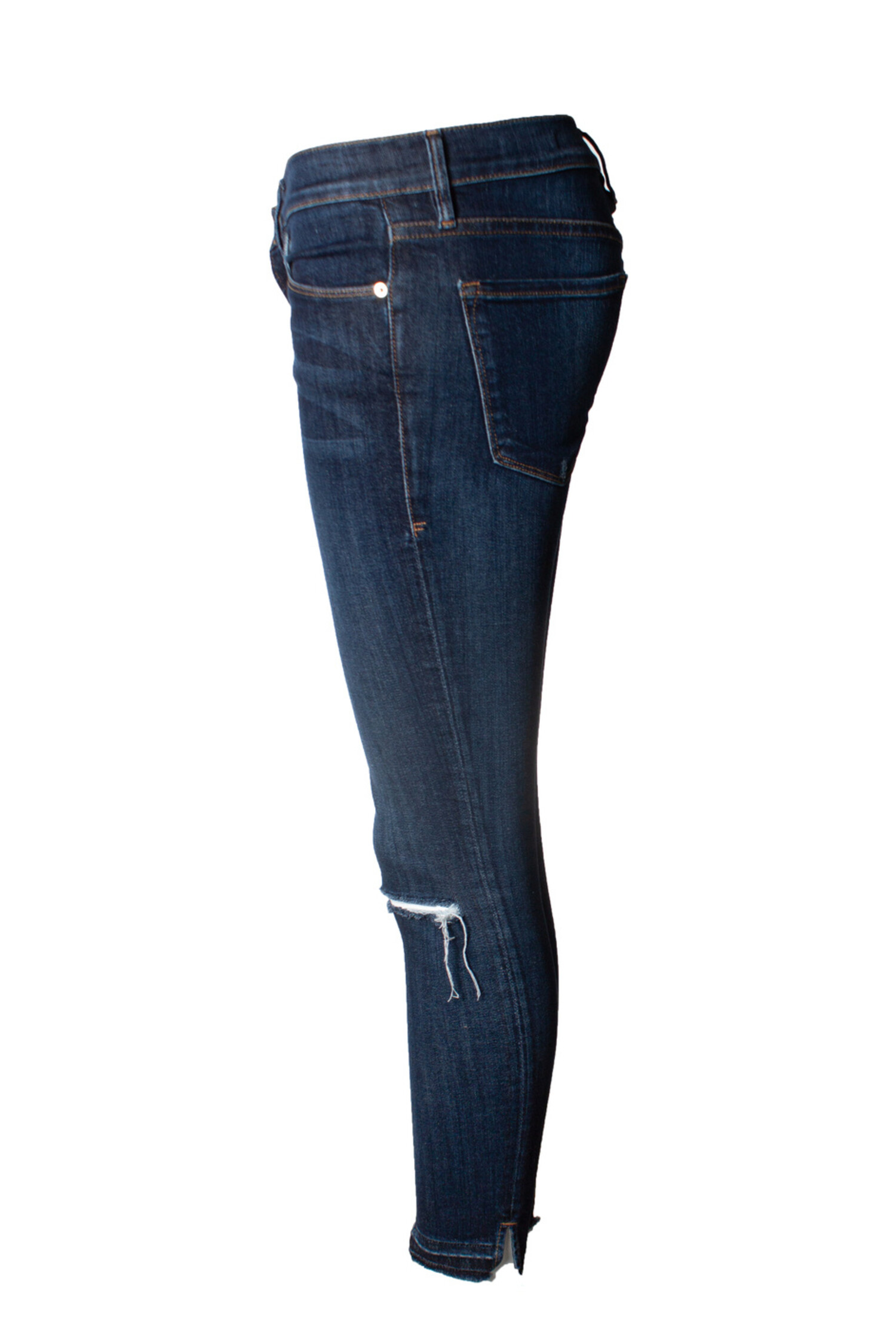 Jackson Peak Le Skinny De Jeanne Crop Frame Sale Frame Denim Le