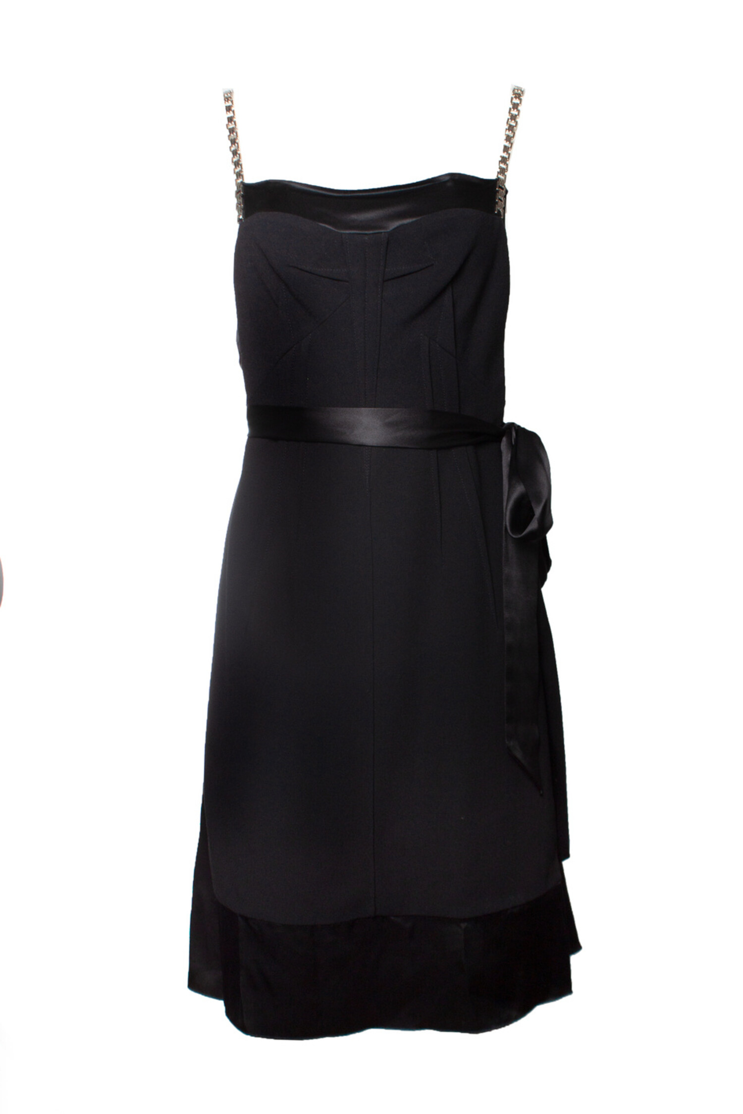 Dolce & Gabbana 黒 ドレープデザイン シルクドレス 38 Dolce & Gabbana 黒 ドレープデザイン シルクドレス 38 INTO · INTO
