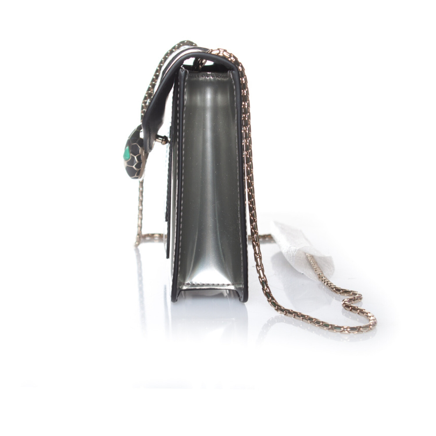 Bvlgari, Metallic leather serpenti bag - Unique Designer Pieces Bvlgari, Metallic leather serpenti bag - Unique Designer Pieces