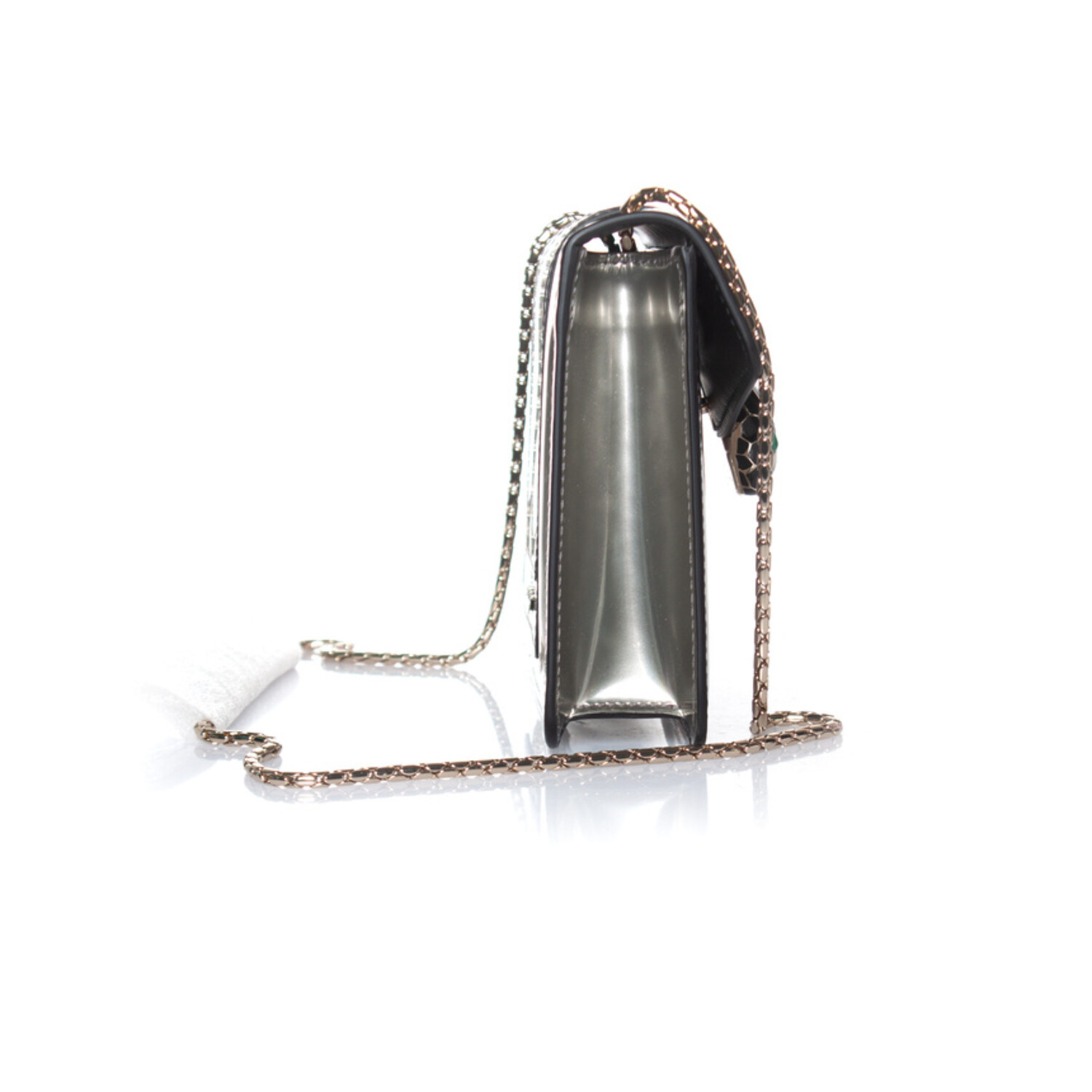 Bvlgari, Metallic leather serpenti bag - Unique Designer Pieces Bvlgari, Metallic leather serpenti bag - Unique Designer Pieces