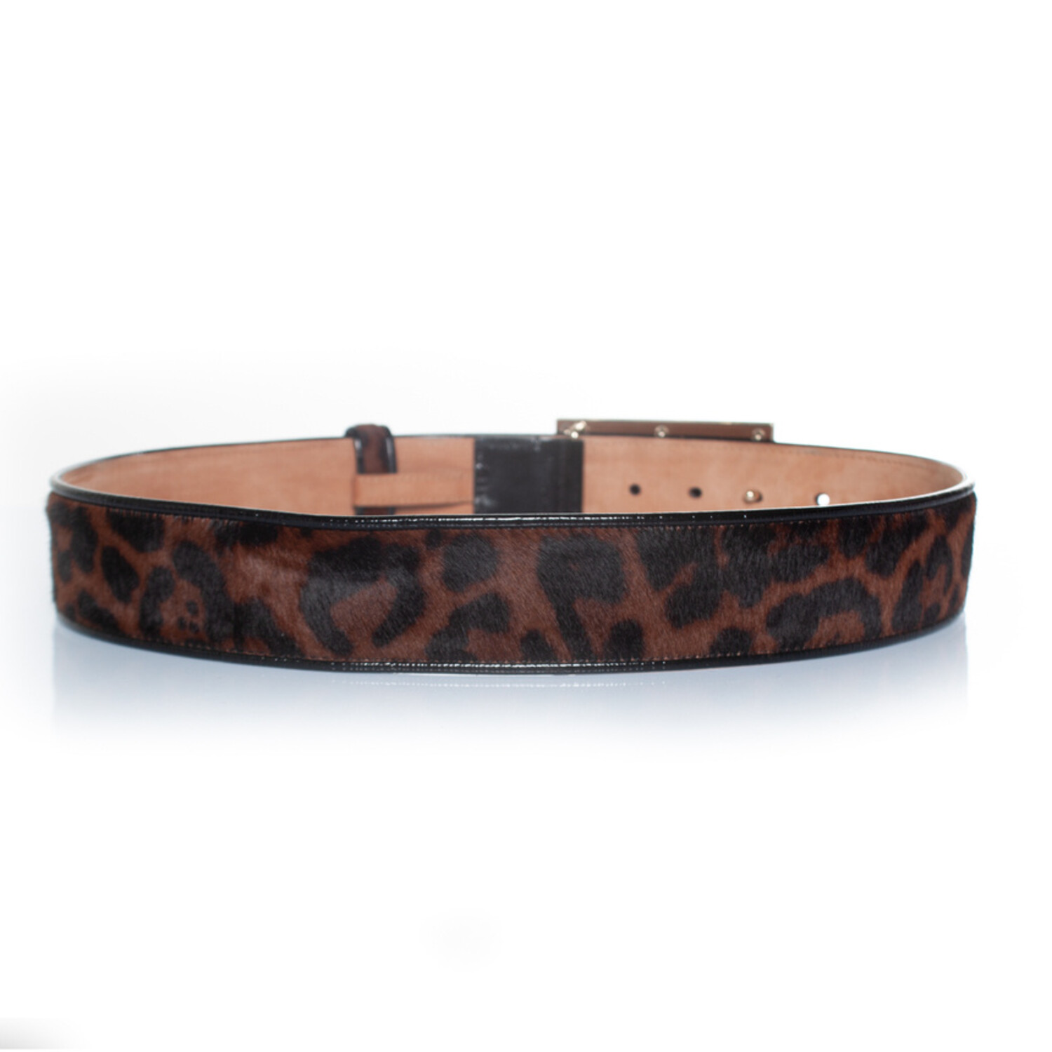 Fendi, Leopard ponyskin belt - Unique Designer Pieces display picture 3