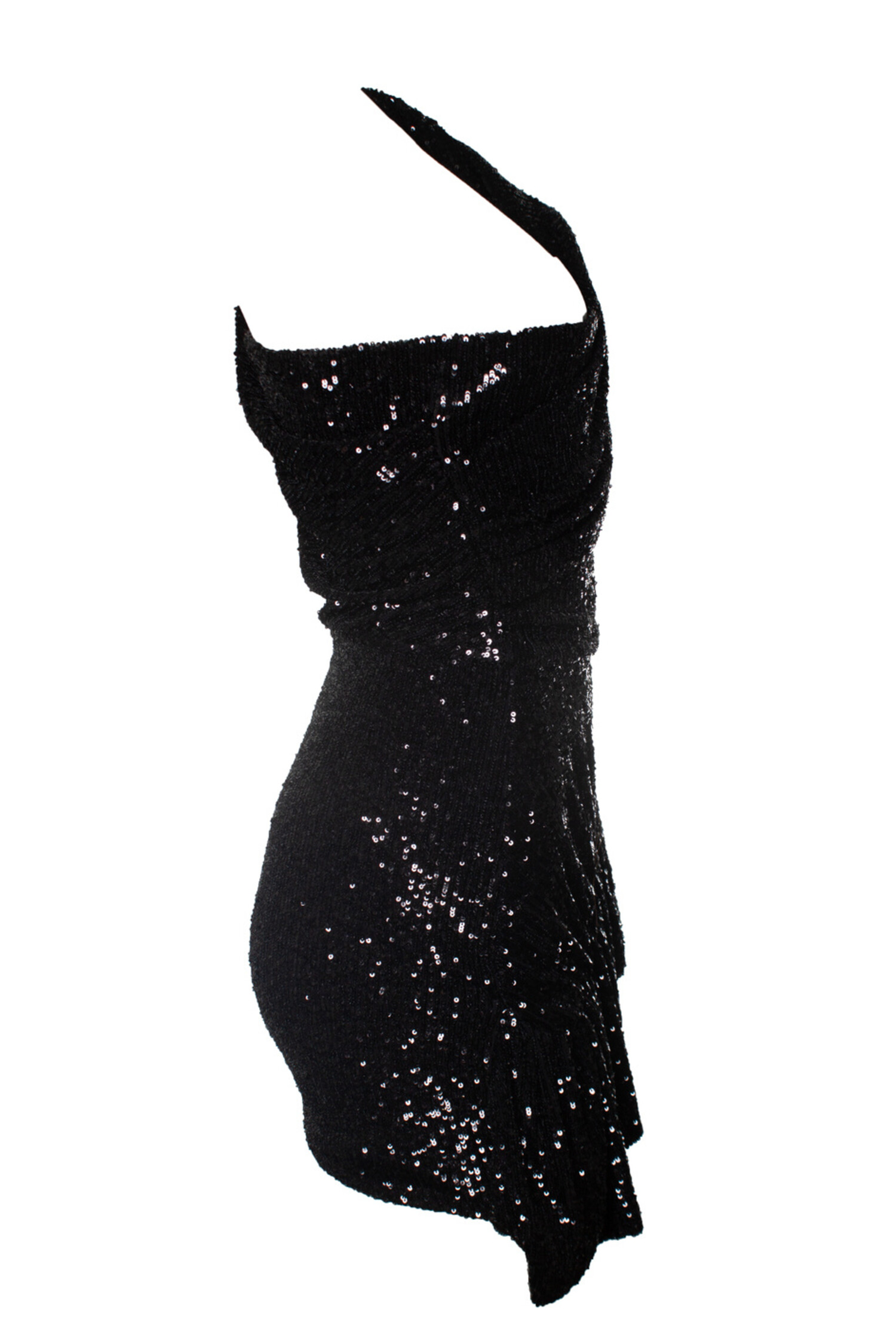 IRO, Sila sequinned one shoulder mini dress - Unique Designer Pieces