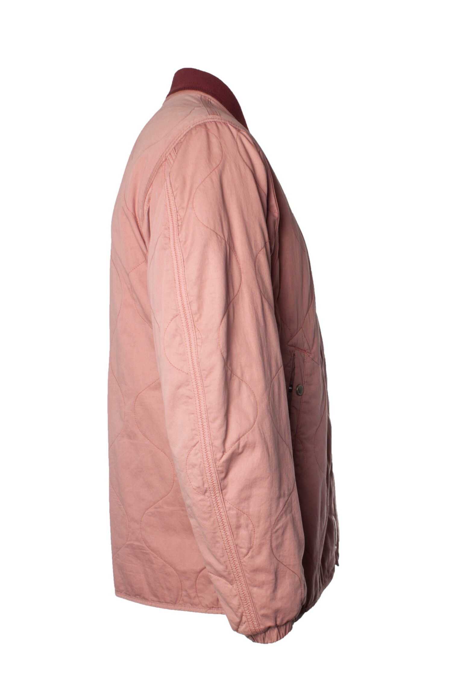 Burberry, gewatteerd roze bomberjack - Unique Designer Pieces
