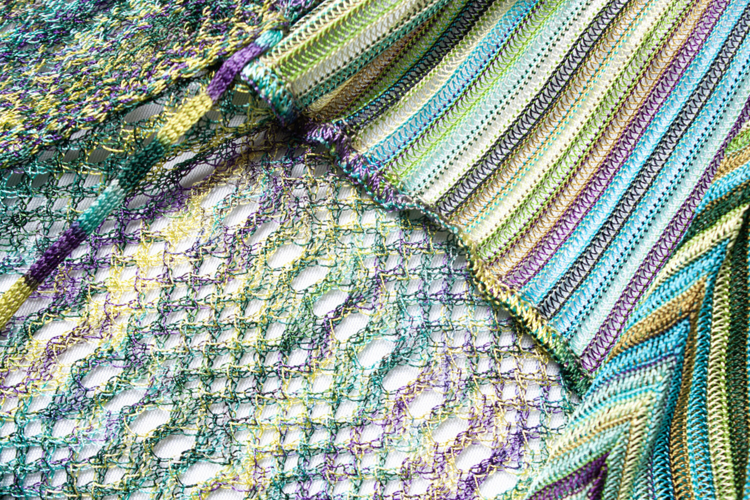 Missoni ツインセット プリント付きリバーシブルトライアングルビキニ マルチカラー