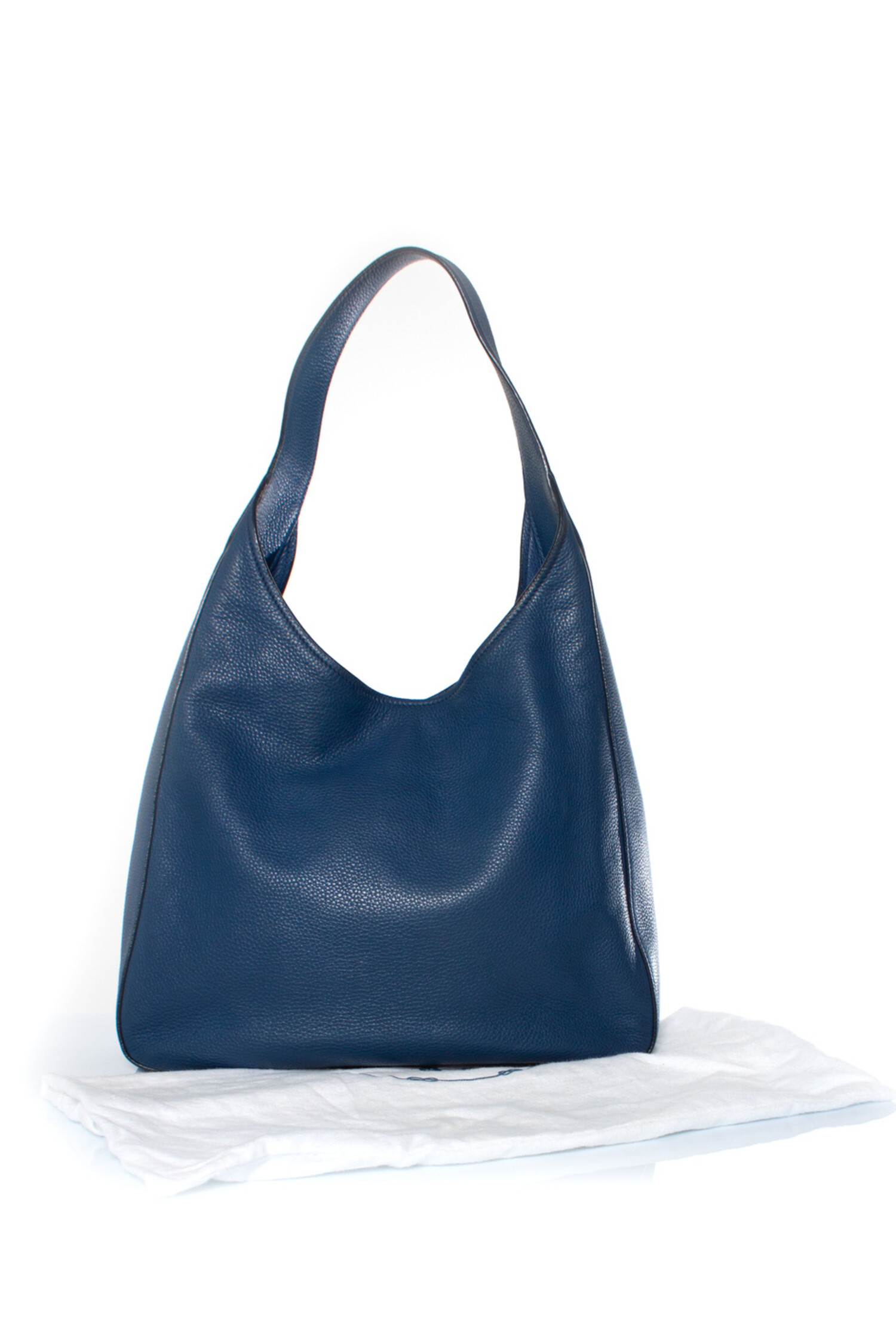 Prada blue pocket hobo shoulder bag Unique Designer Pieces