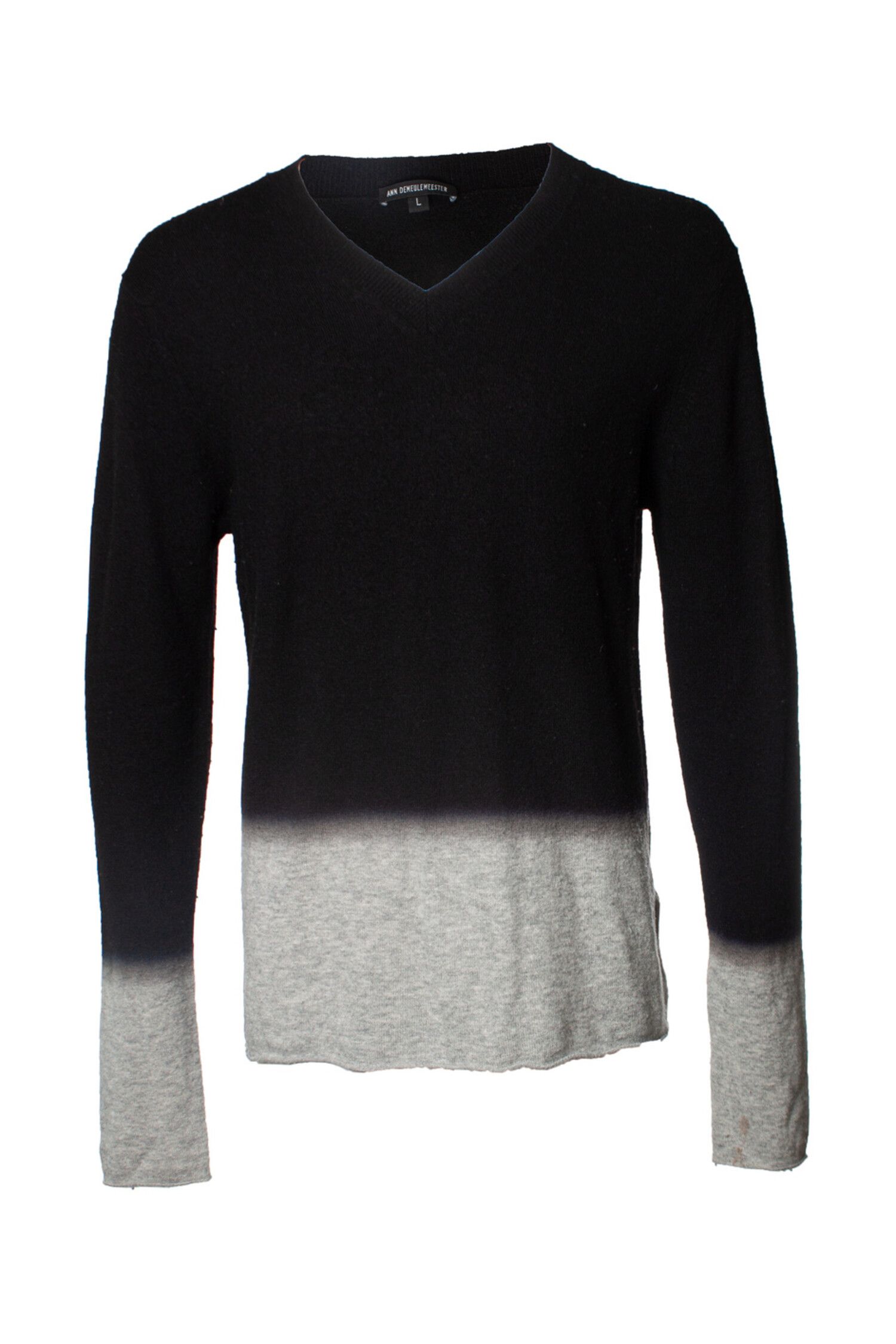Ann Demeulemeester, Gradient jumper - Unique Designer Pieces Ann Demeulemeester, Gradient jumper - Unique Designer Pieces