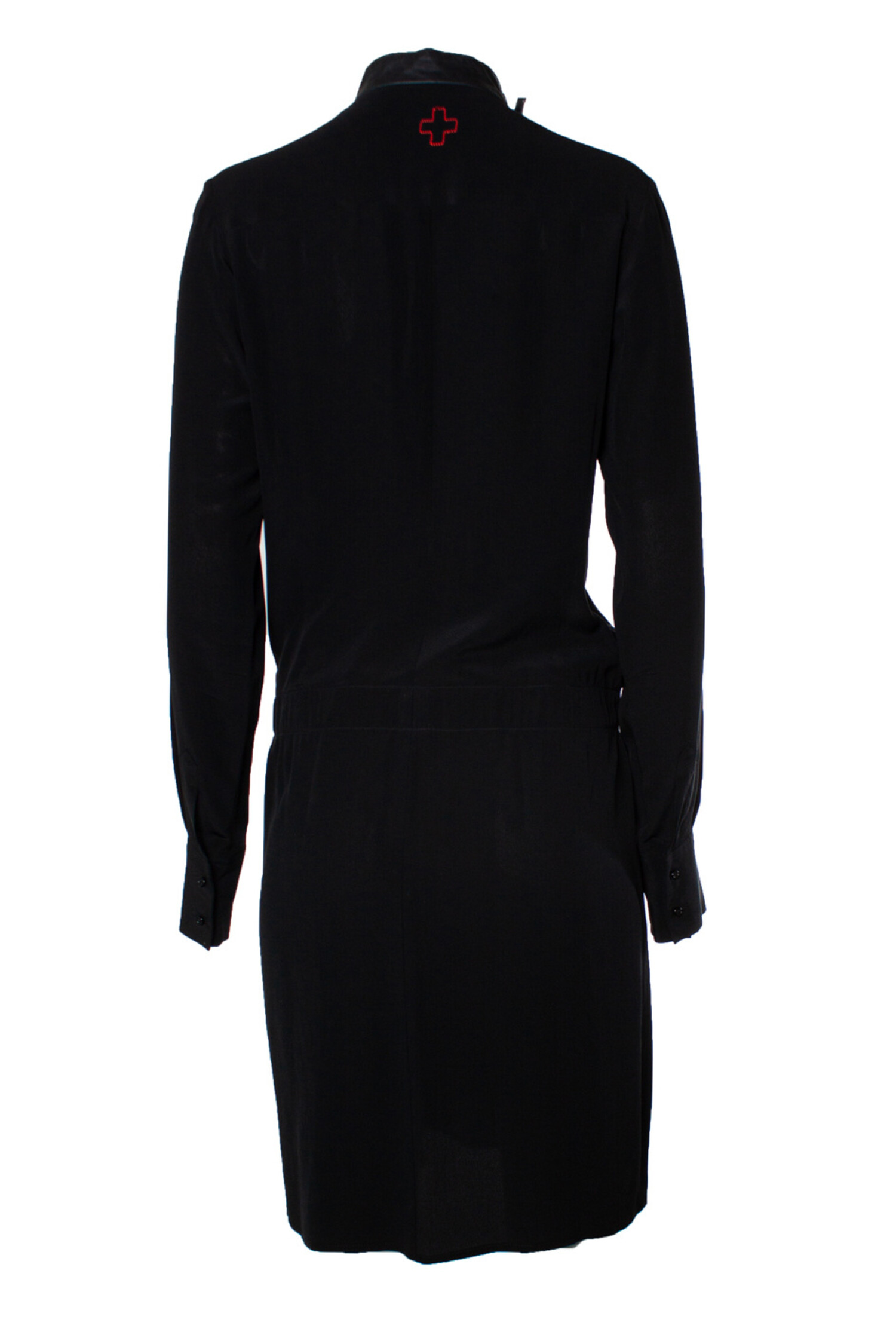 72●A. F. VANDEVORST ウールテールコート TS0821-1 A.f. vandevorst, see through wrap coat - Unique Designer Pieces