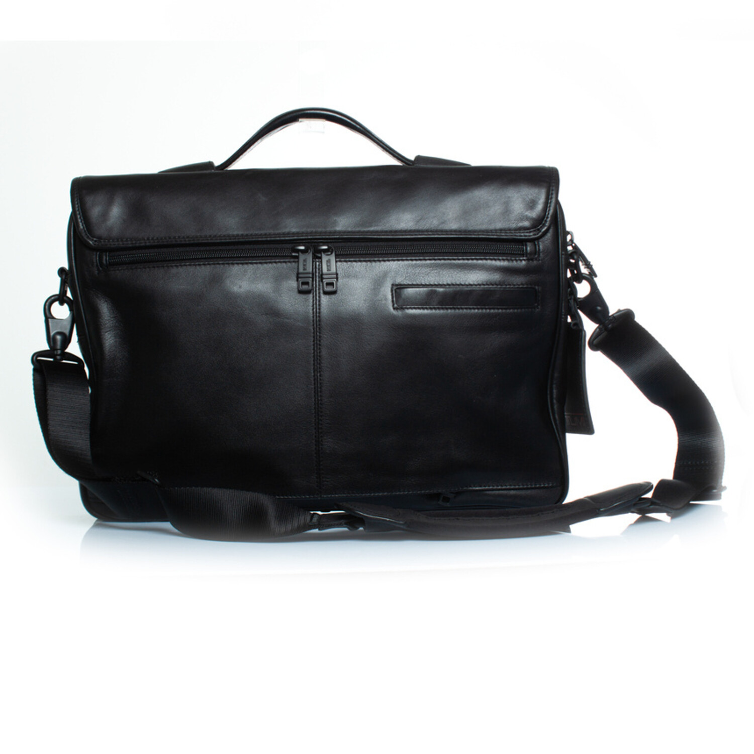 Tumi, Alpha slim flap leather brief bag - Unique Designer Pieces Tumi, Alpha slim flap leather brief bag - Unique Designer Pieces