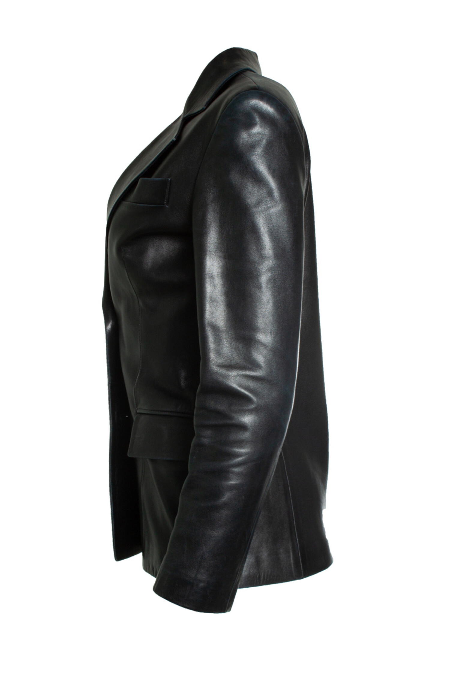 Gucci, leather blazer jacket - Unique Designer Pieces Gucci, leather blazer jacket - Unique Designer Pieces