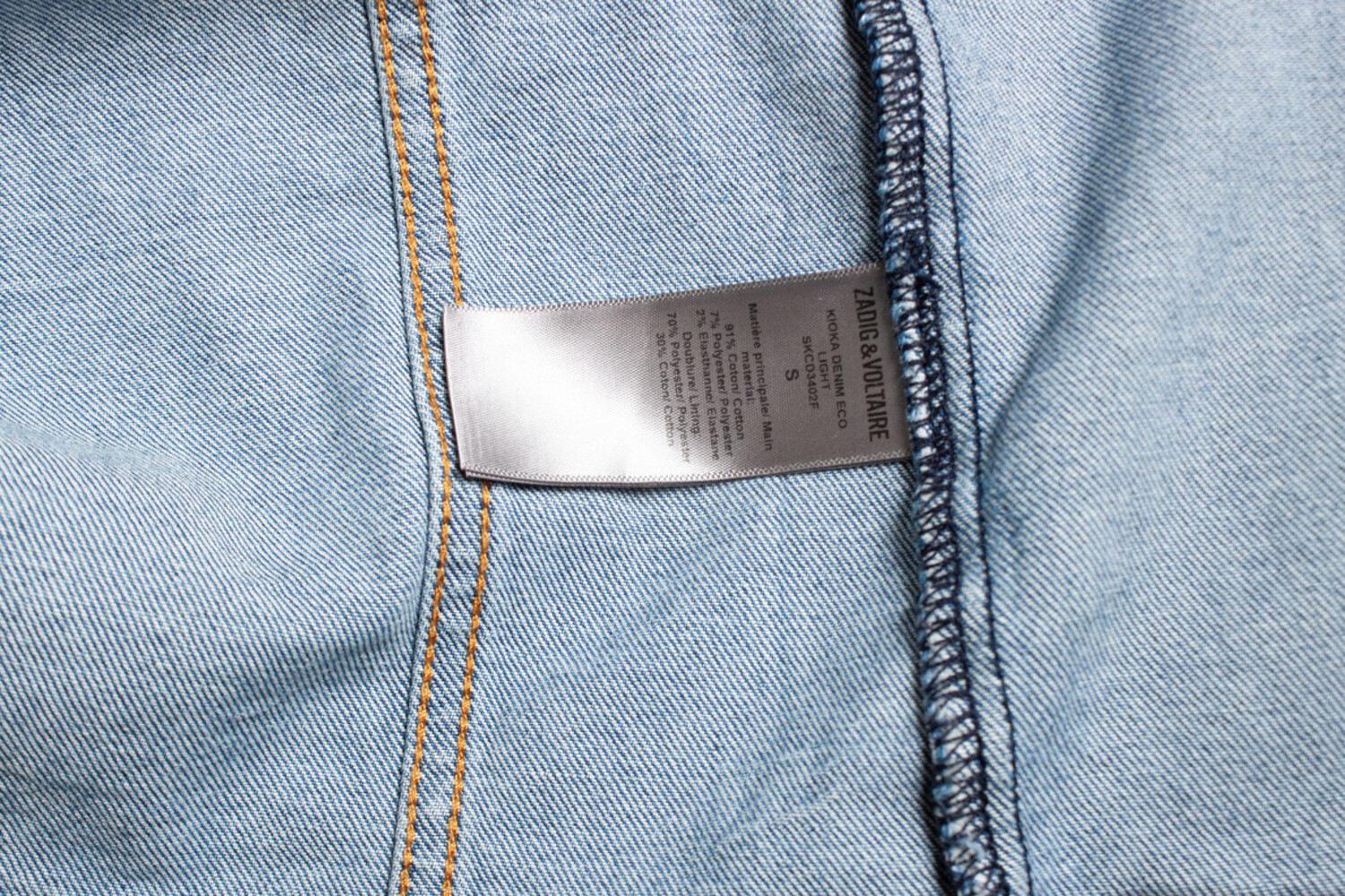 Zadig & Voltaire, KIOKA denim eco jacket - Unique Designer