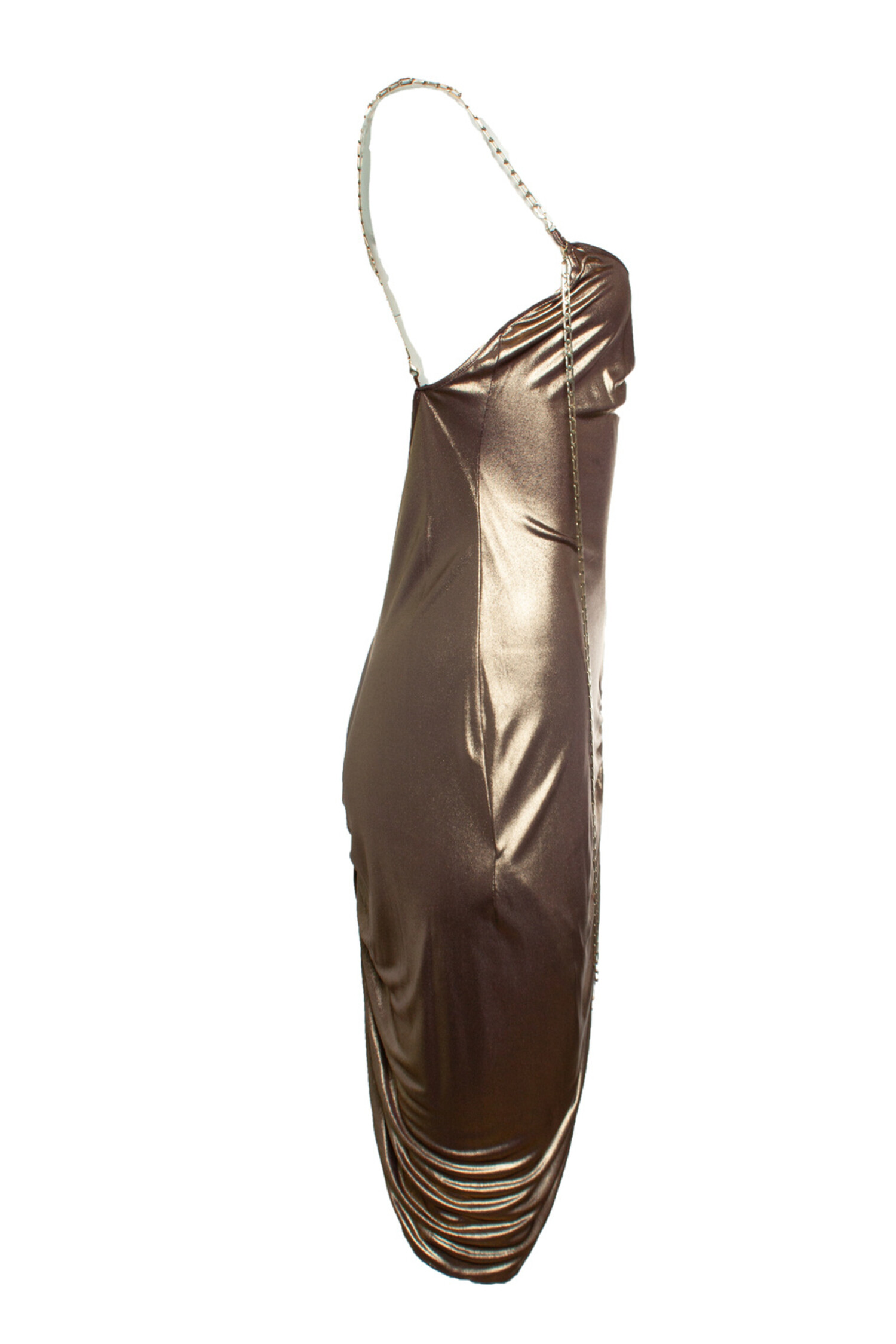 Patrizia Pepe, metallic chain dress - Unique Designer Pieces