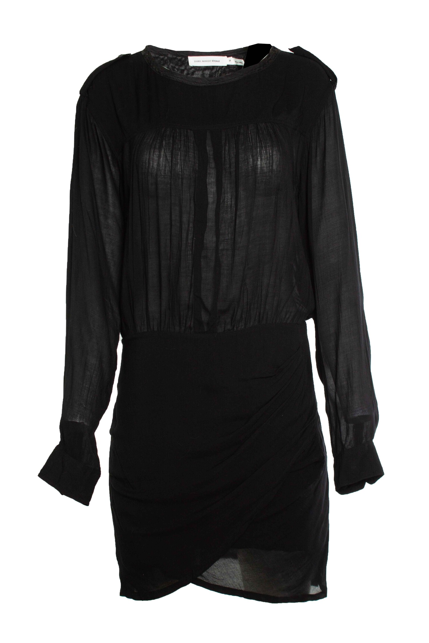 Isabel Marant Etoile, black dress - Unique Designer Pieces Isabel Marant Etoile, black dress - Unique Designer Pieces