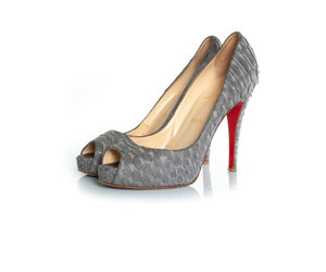 Christian Louboutin, Very prive peep toe pump Unique Designer Pieces