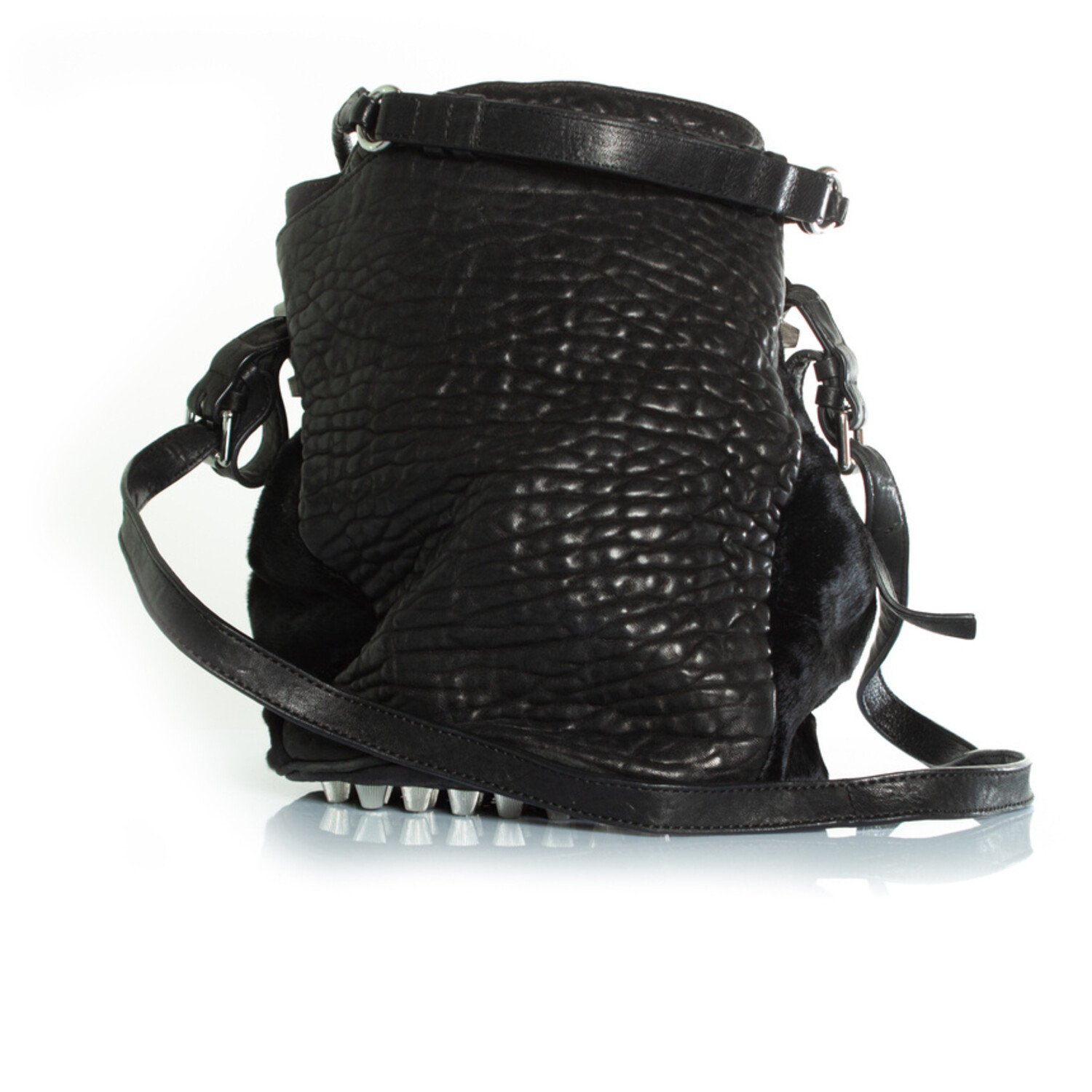 ALEXANDER WANG ショルダーバッグ Diego ディエゴ スタッズ アレキサンダーワン ショルダーバッグ ディエゴ ブルー スタッズ