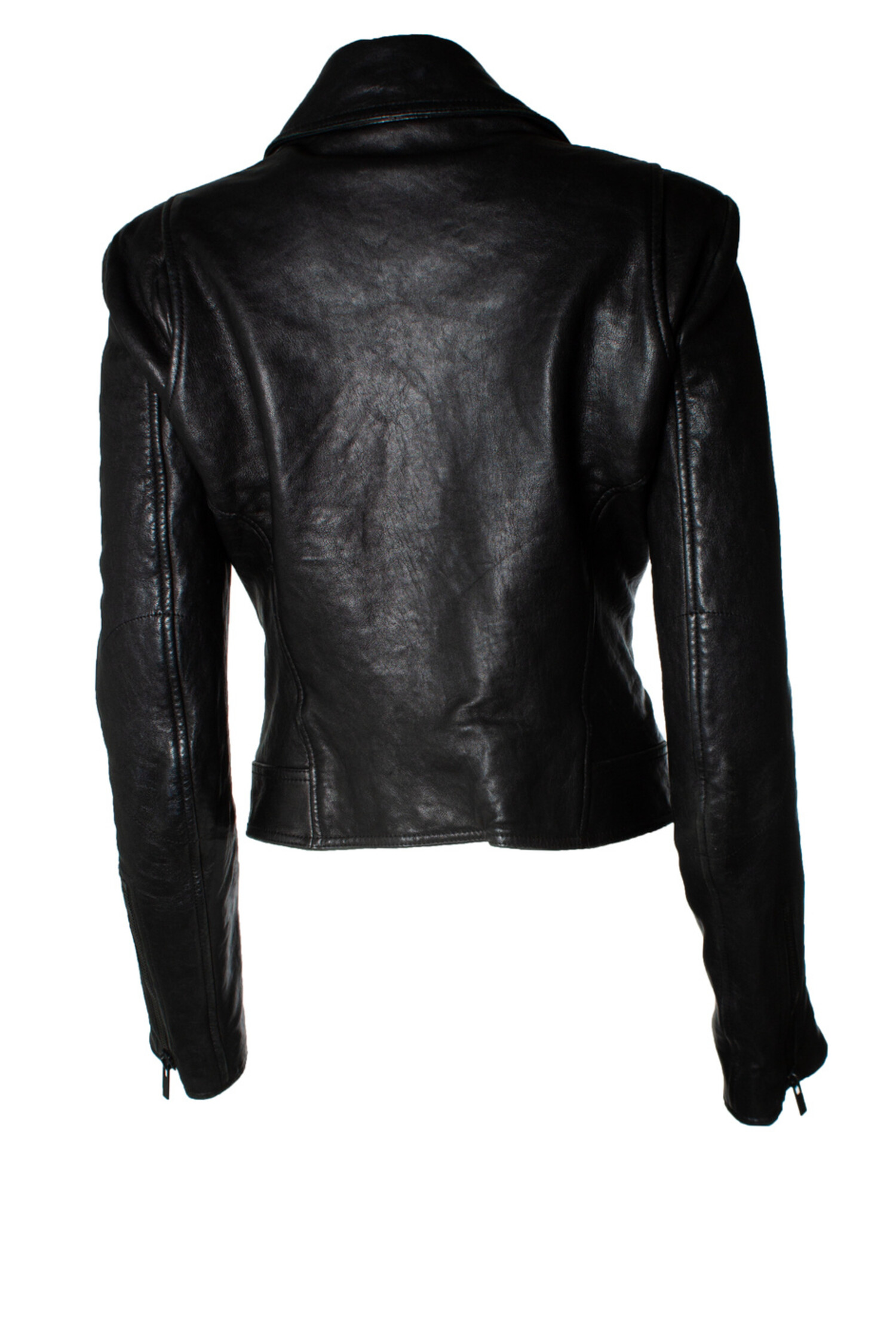 Balenciaga, black leather biker jacket - Unique Designer Pieces Balenciaga, black leather biker jacket - Unique Designer Pieces