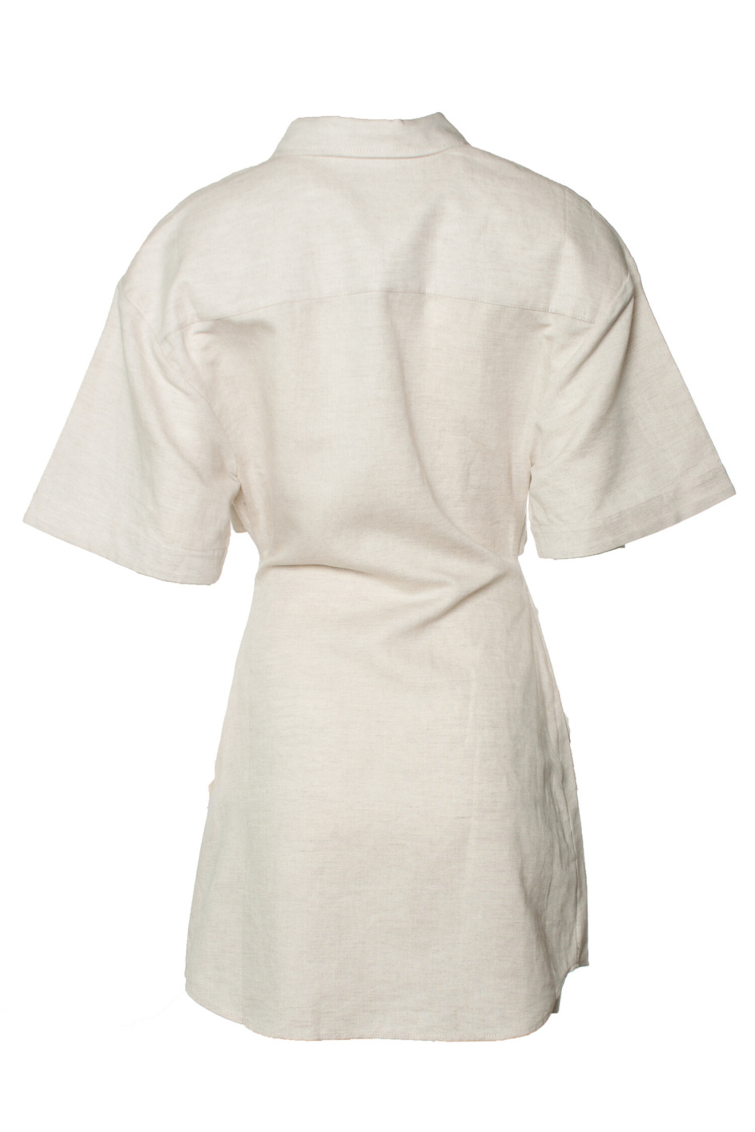 linen strapless dress mini The Favorite Mini Linen Dress Black / 6
