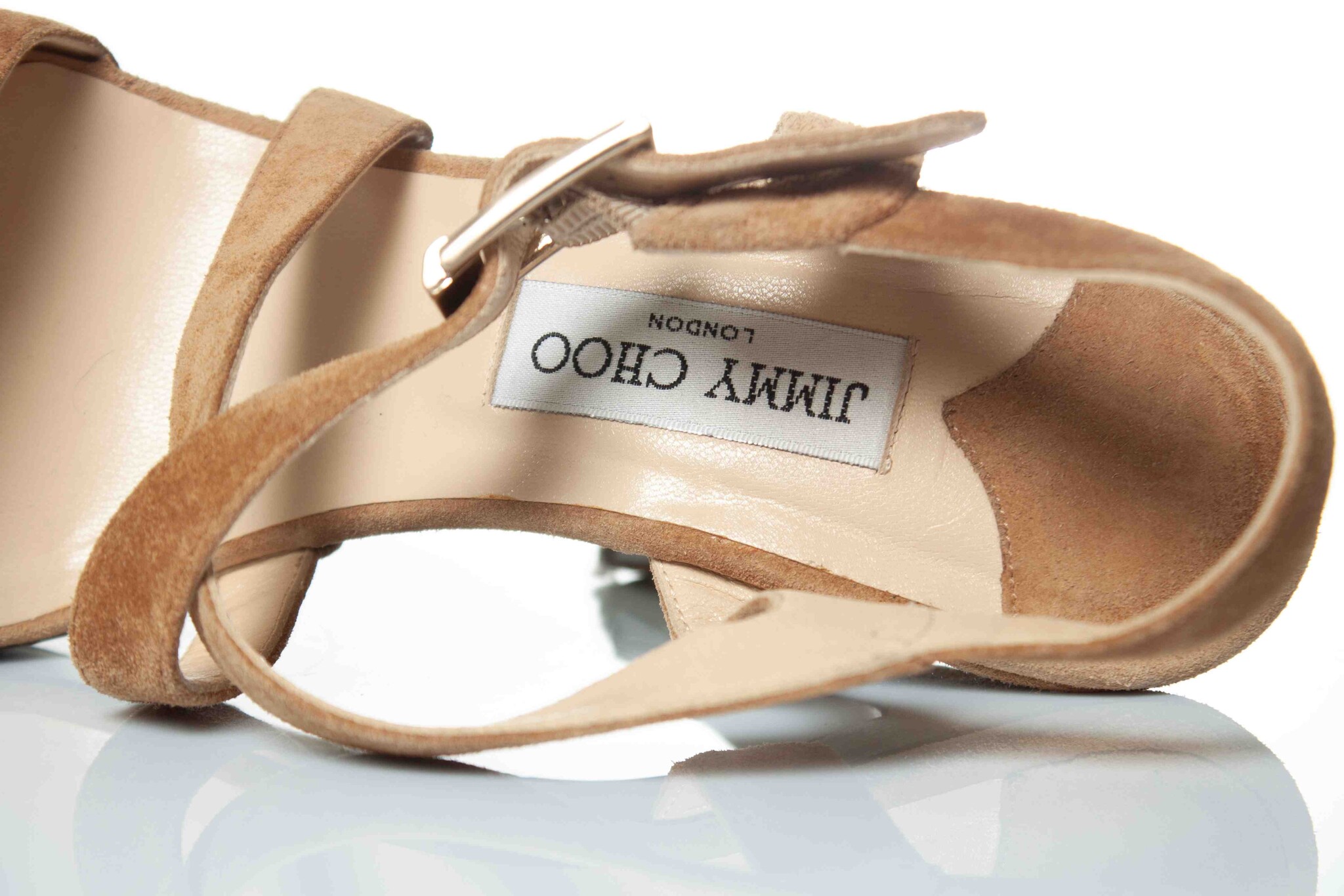 Jimmy choo, camel colored suede clogsandal - Unique Designer Jimmy choo, camel colored suede clogsandal - Unique Designer