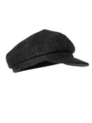 Isabel Marant, Baker boy cap in grey - Unique Designer Pieces display picture 1