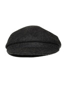 Isabel Marant, Baker boy cap in grey Isabel Marant - Evie virgin wool baker boy hat Isabel Marant main image 4