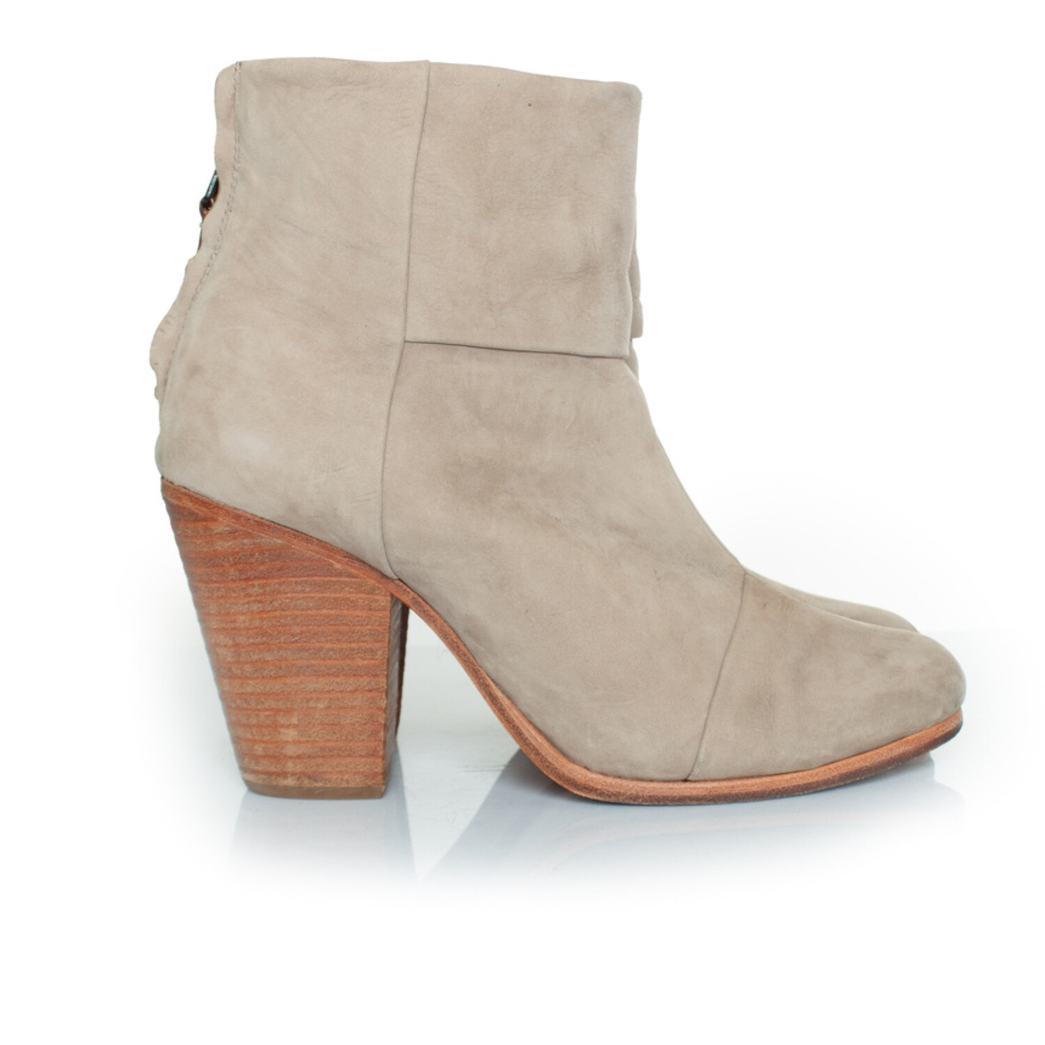 Rag Bone, NY Newbury back zip ankle boots Unique Designer Pieces