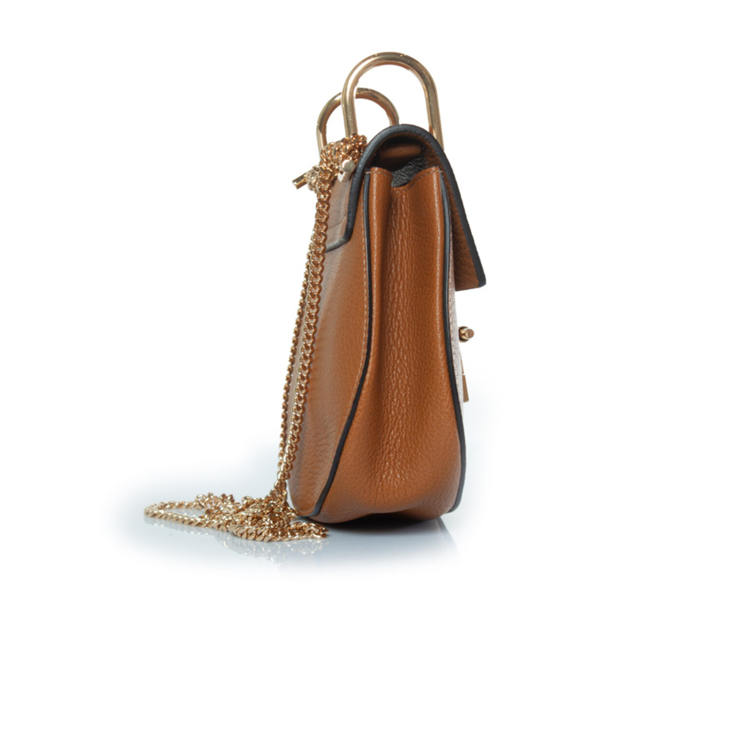 Chloe, drew camel leather bag - Unique Designer Pieces