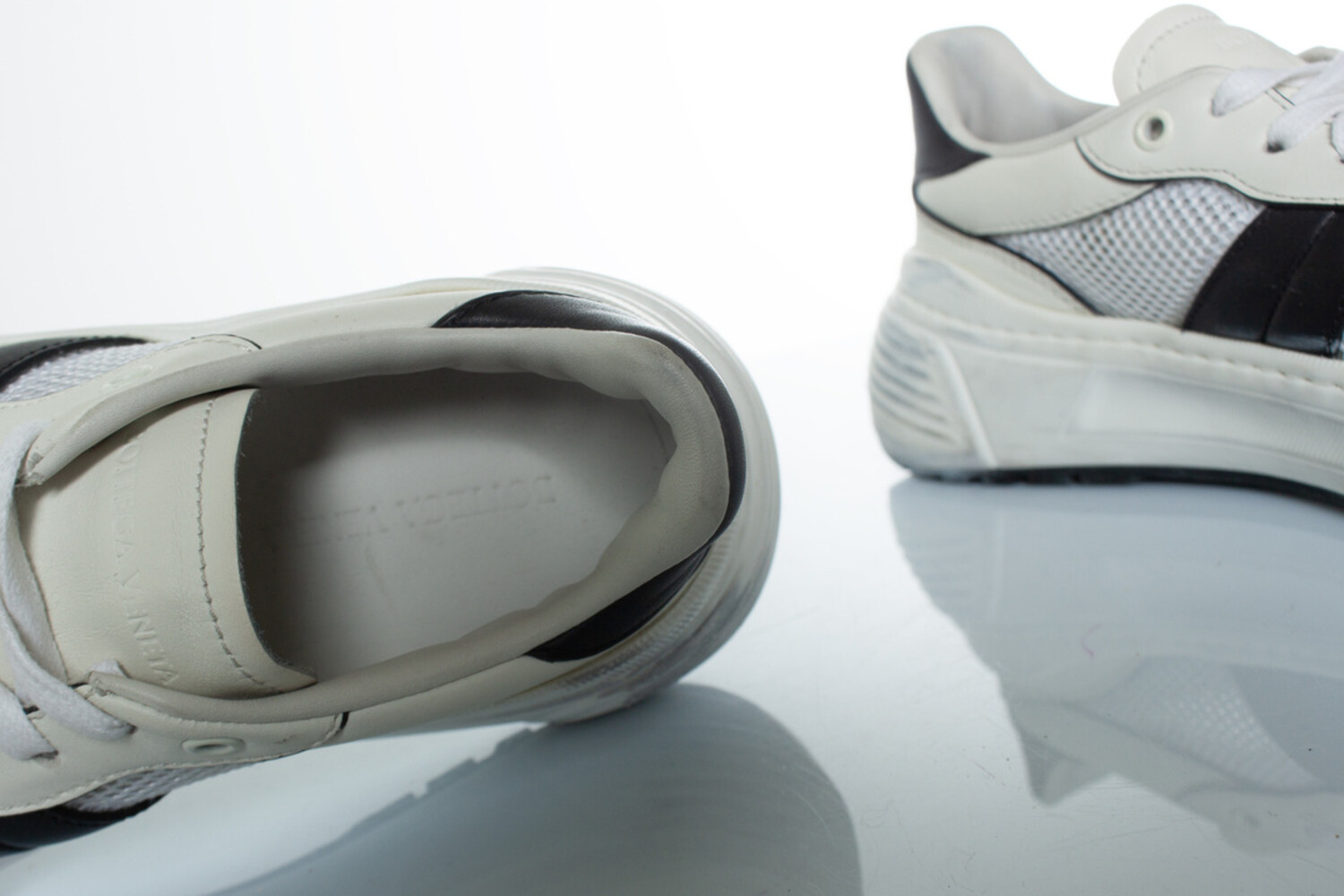 Bottega Veneta, speedster sneakers in white - Unique Designer Pieces