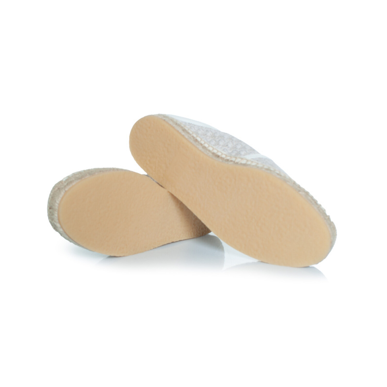 Dior, Oblique paradise espadrilles in white - Unique 