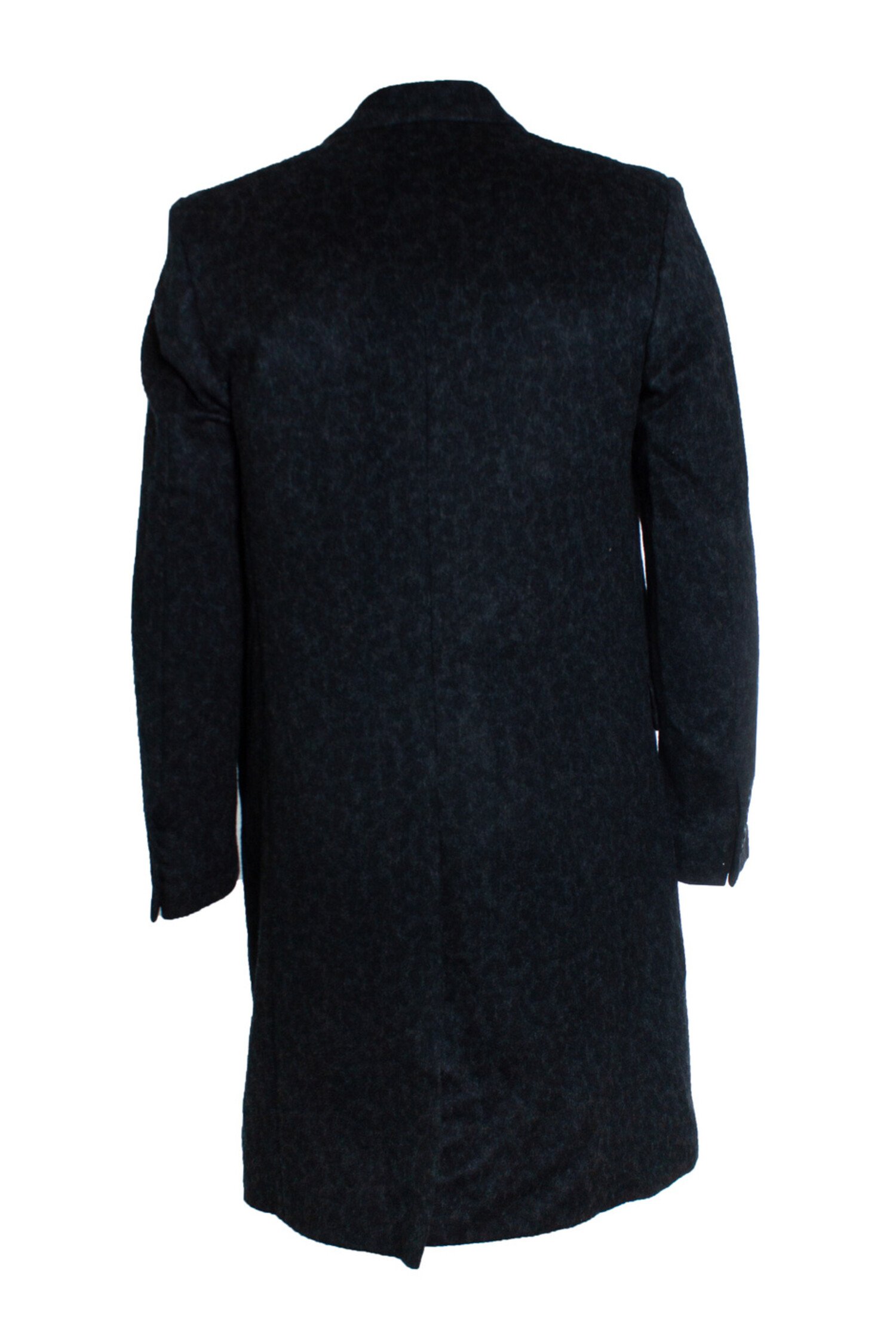 Givenchy, Grey wool melange single breasted coat - Unique