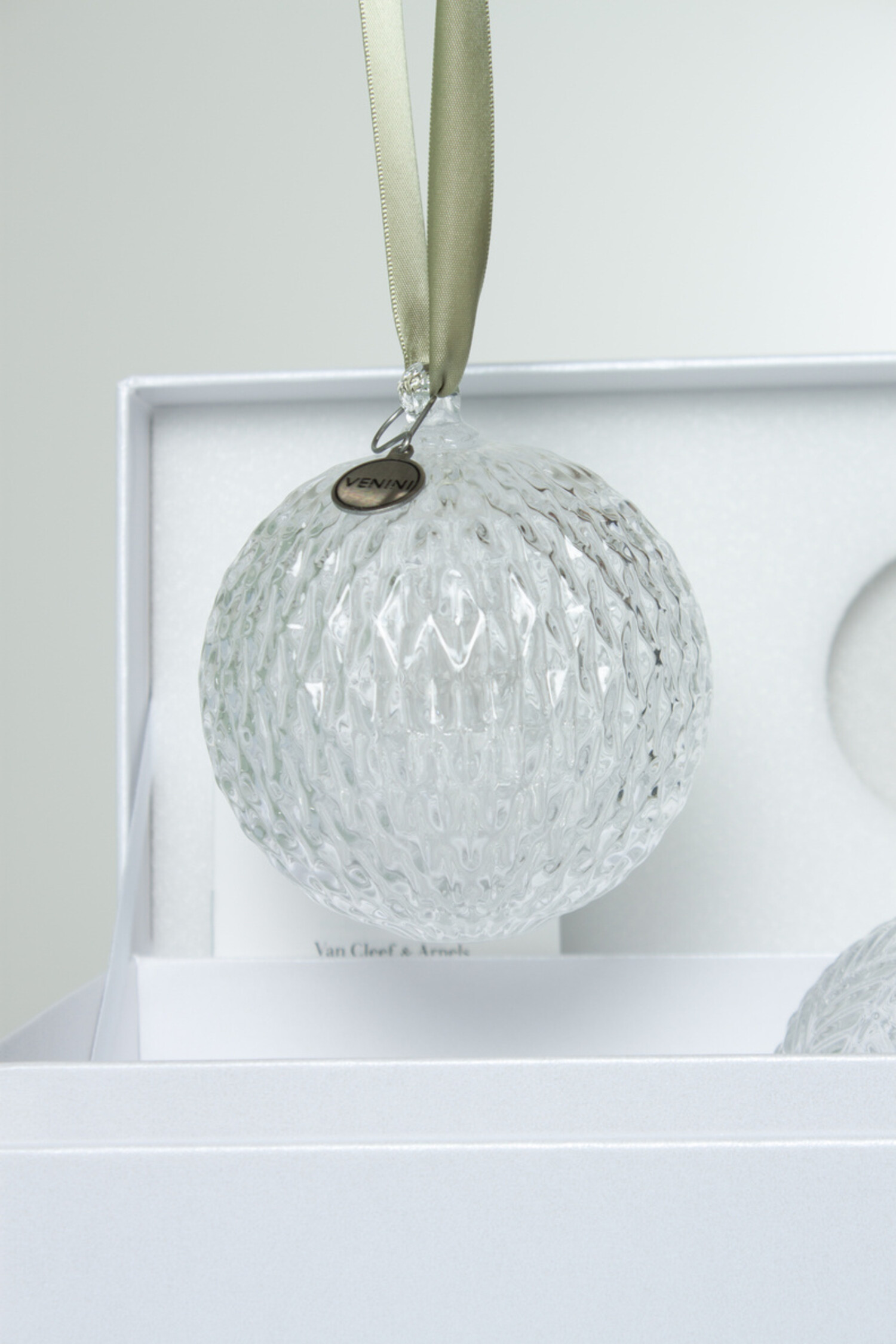 VENINI for van Cleef & Arpels, crystal ornament set - Unique