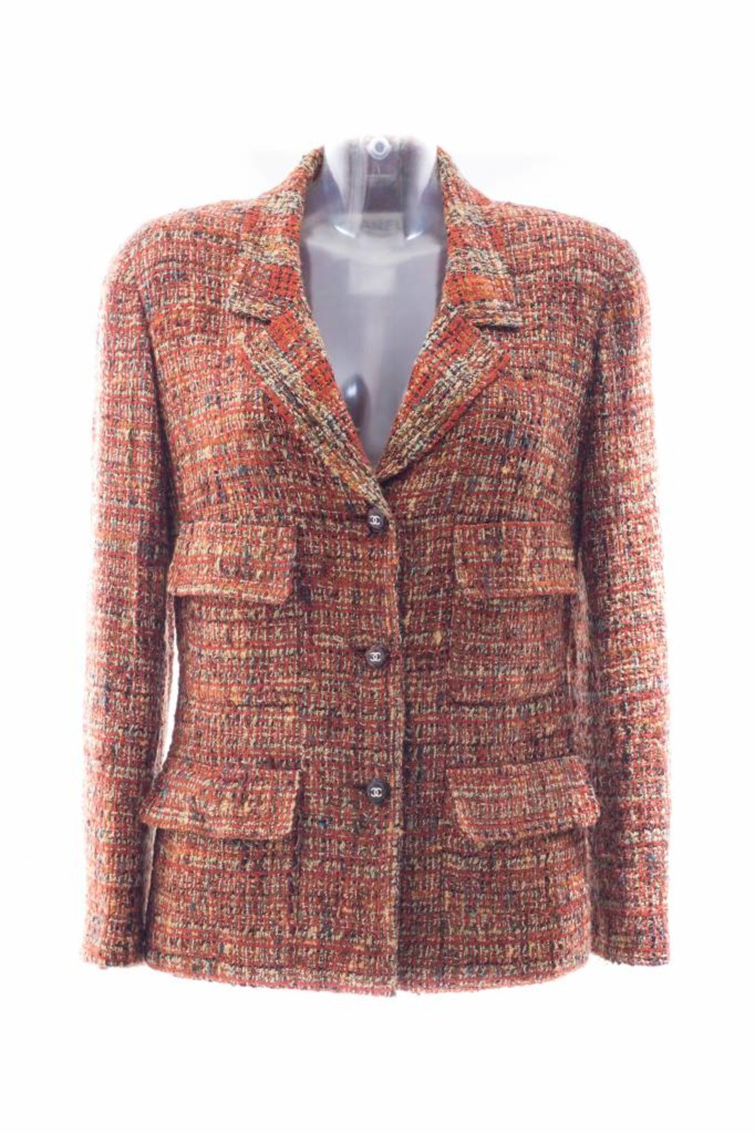 Chanel Boutique, kleurige jasje in bouclé. - Designer Pieces