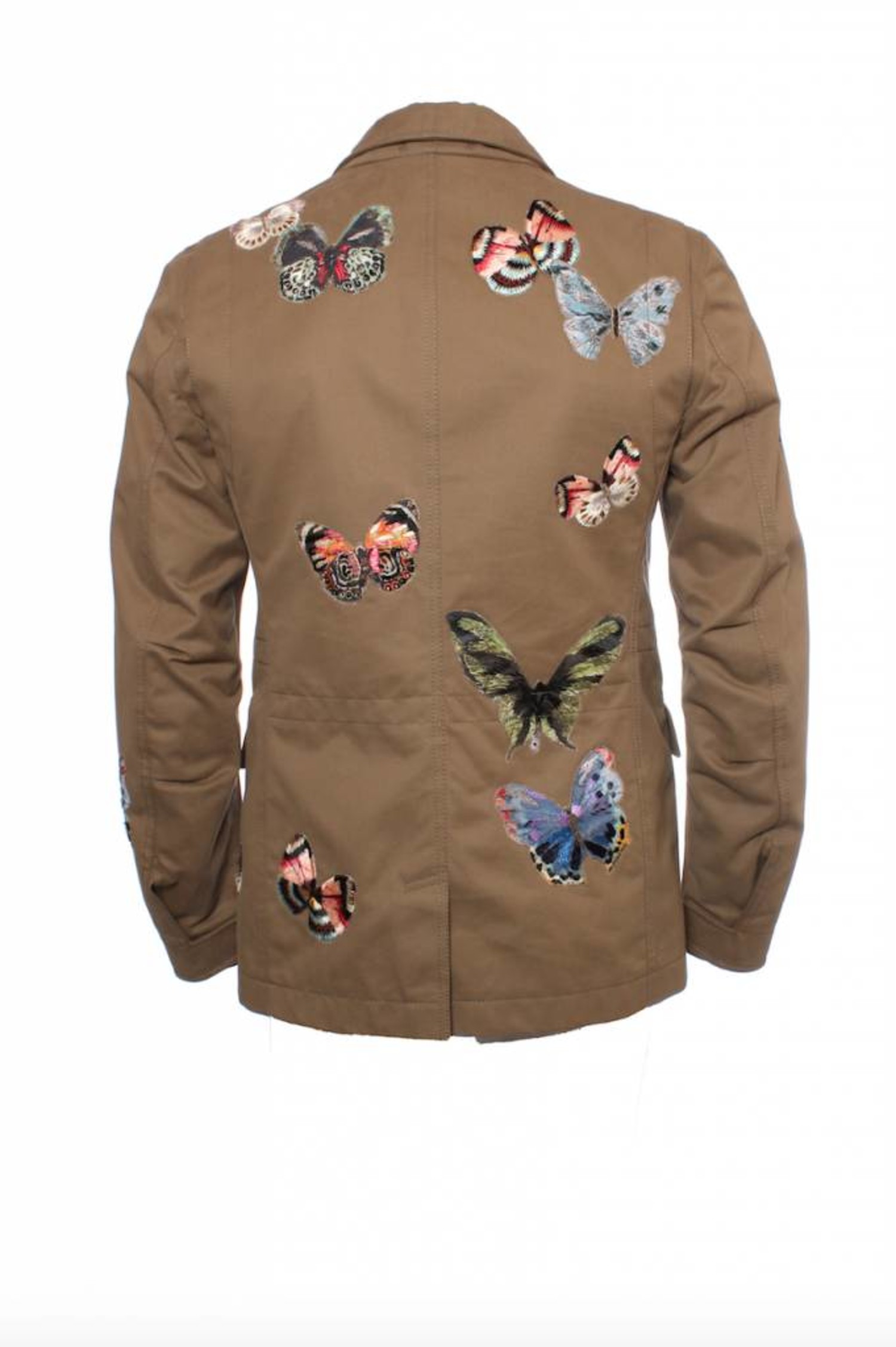 gesponsord mist loyaliteit Valentino, legergroene vlinder jas - Unique Designer Pieces