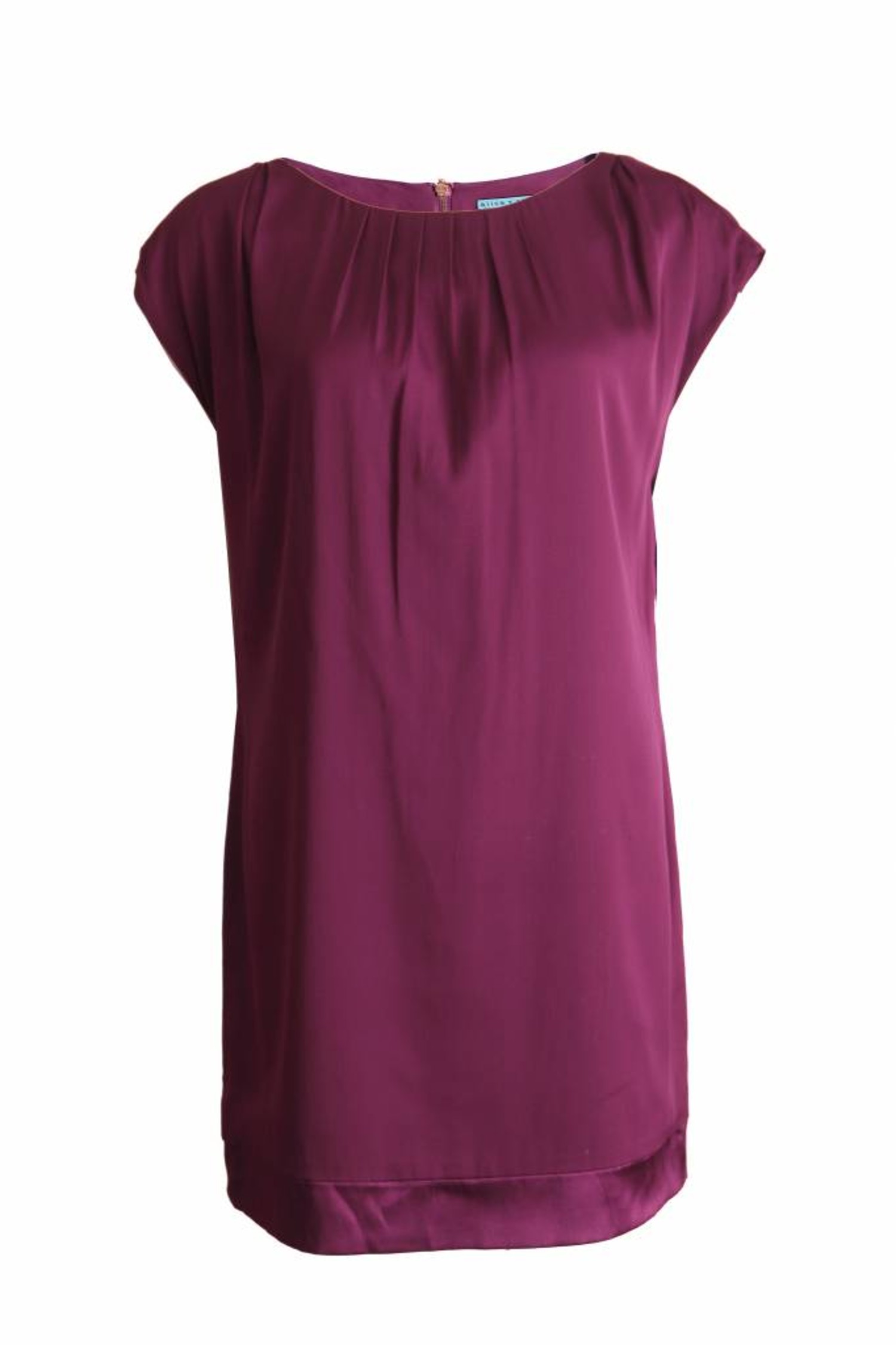 Buy > alice and olivia purple dress > in stock