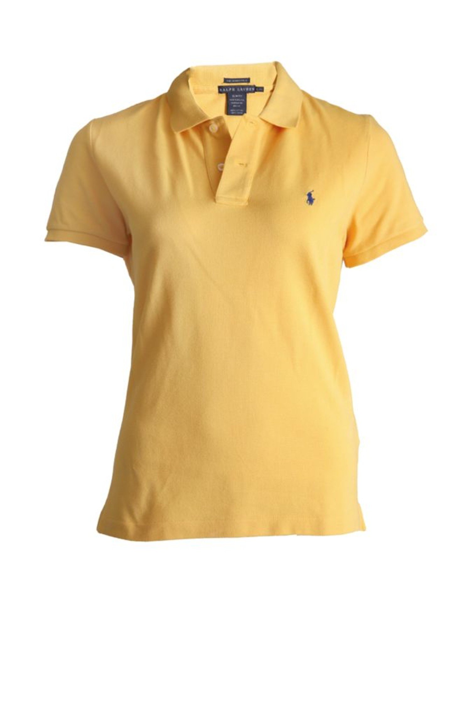 Ralph Lauren Ralph Lauren. Yellow polo shirt in size L. - Unique Designer  Pieces