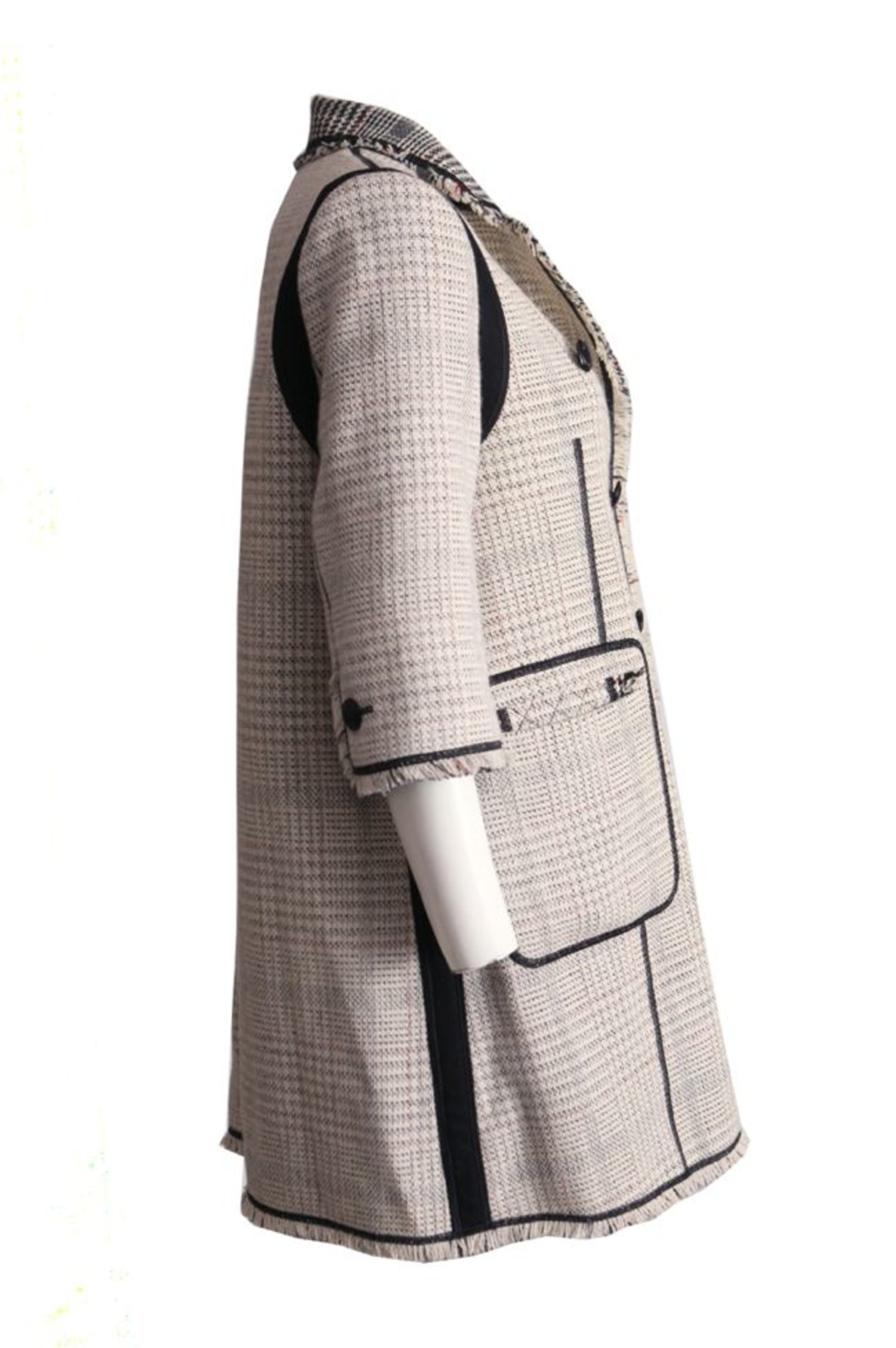 Louis Vuitton White Monogram Tweed & Leather Trim Sheath Dress M Louis  Vuitton | The Luxury Closet