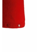 Louis Vuitton Louis Vuitton, red woolen/cashmere dress with turtle