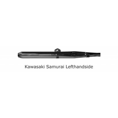 Original Classics Kawasaki Samurai exhaust LHS