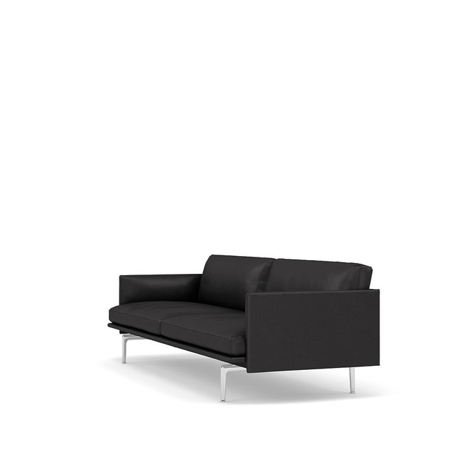 3 zits sofa Outline - leder