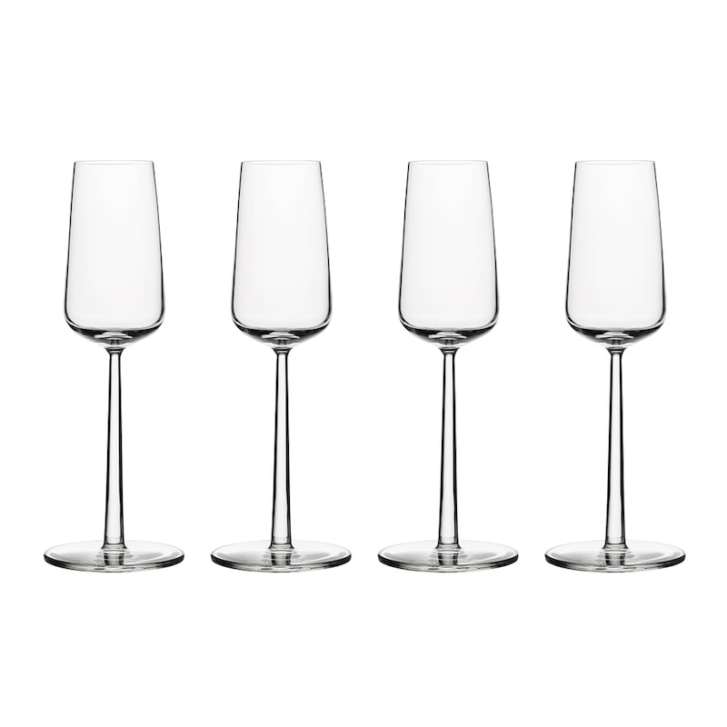 Rusteloosheid Kom langs om het te weten verantwoordelijkheid iittala Essence champagneglas 21 cl. - 4 stuks - Design van Teun