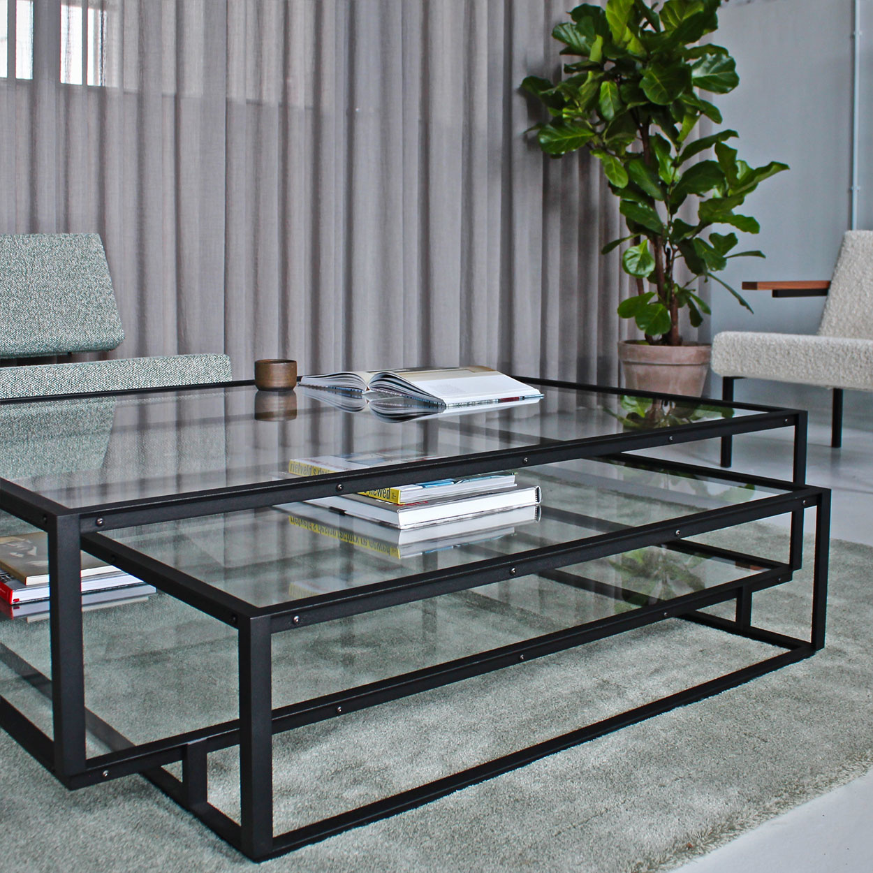 Zaailing Eenzaamheid Bevatten Spectrum salontafel Tangled Square - Design van Teun