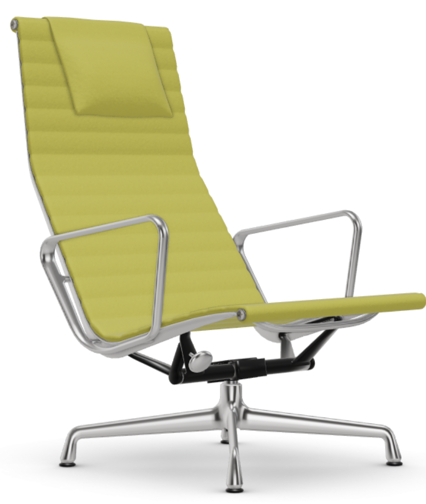 Gesprekelijk kamp Kreet Vitra Aluminium Chair EA 124 - Hopsak - Design van Teun