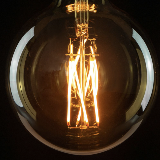vintage LED Globe Ø 12,5 cm. Gold E27 - 5W