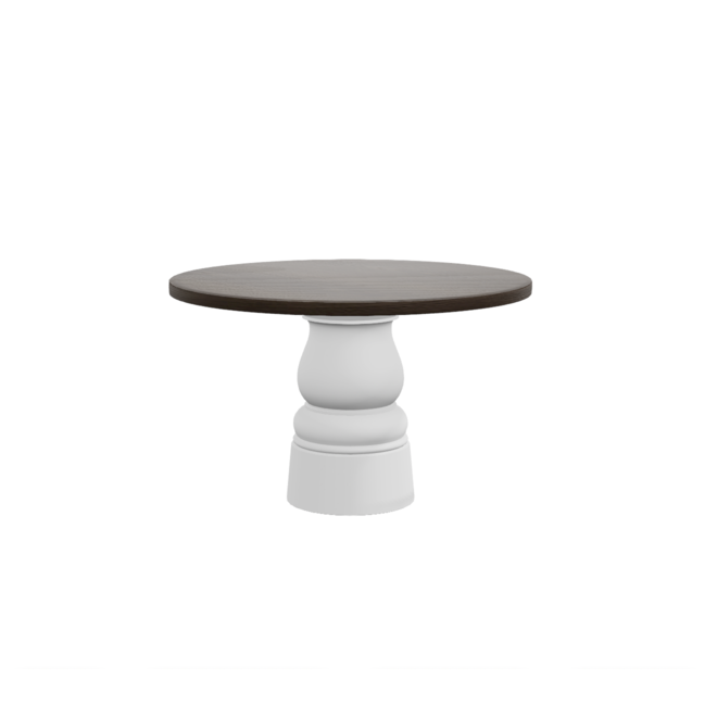 Container Table base wit - Ø 120 cm.