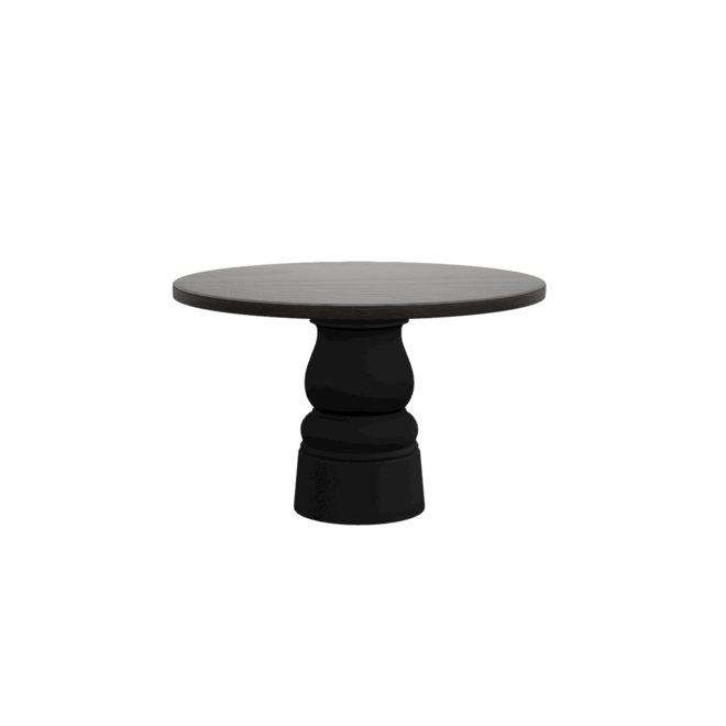 Container Table base zwart - Ø 120 cm.