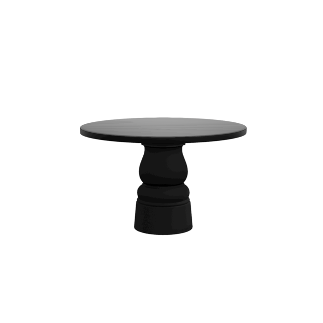 Container Table base zwart - Ø 120 cm.