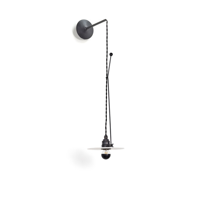 wandlamp black white Luna S3