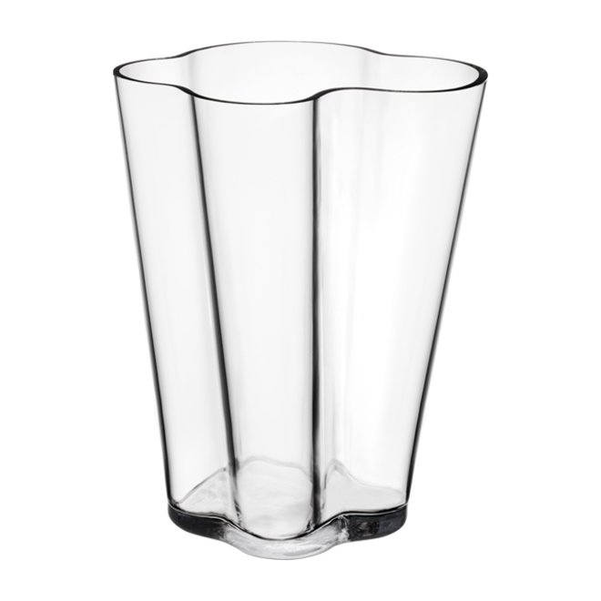 tabak niets elektrode iittala Alvar Aalto vaas - 27 cm. hoog - Design van Teun