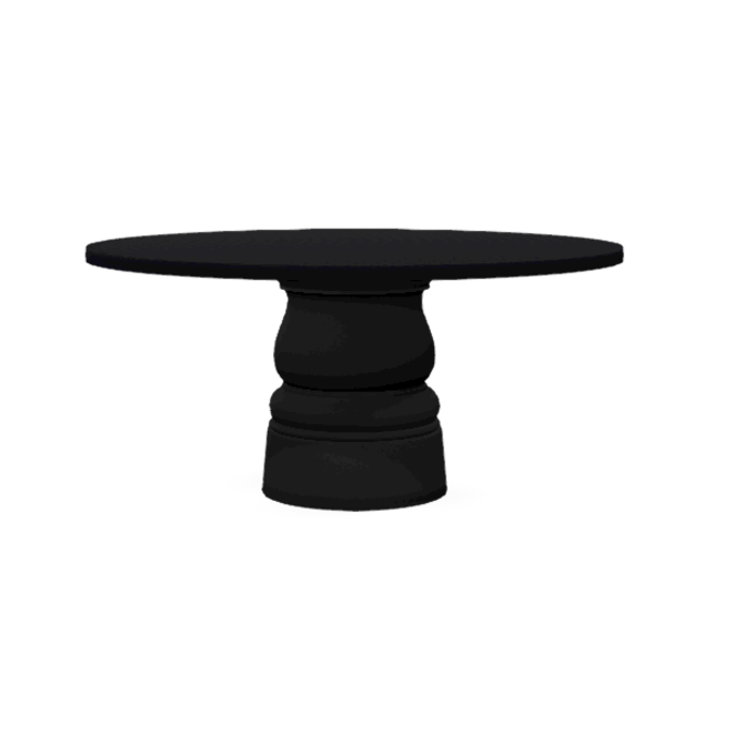 Container Table base zwart - Ø 160 cm.