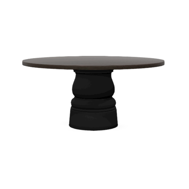 Container Table base zwart - Ø 160 cm.